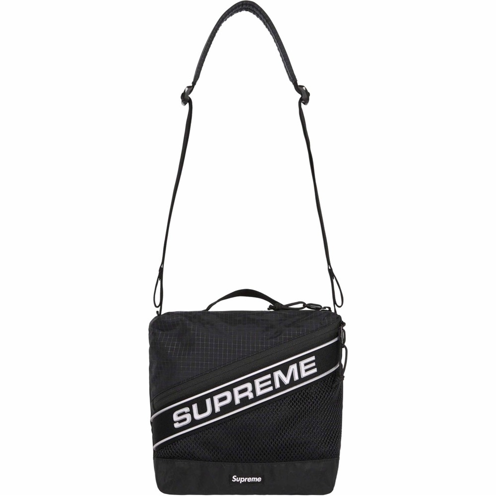 Supreme FW23 3D Logo Shoulder Bag - Black